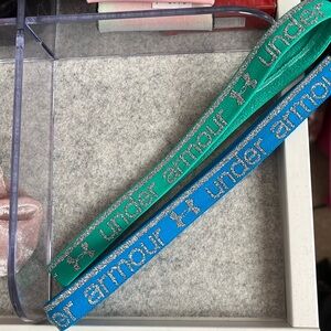 Brand New Under Armour Glitter Shimmer Workout Headbands